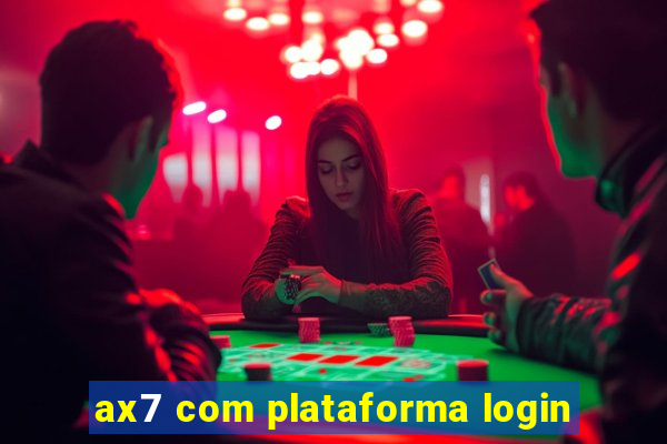 ax7 com plataforma login